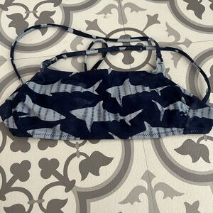 Aerie Shark bikini with charms